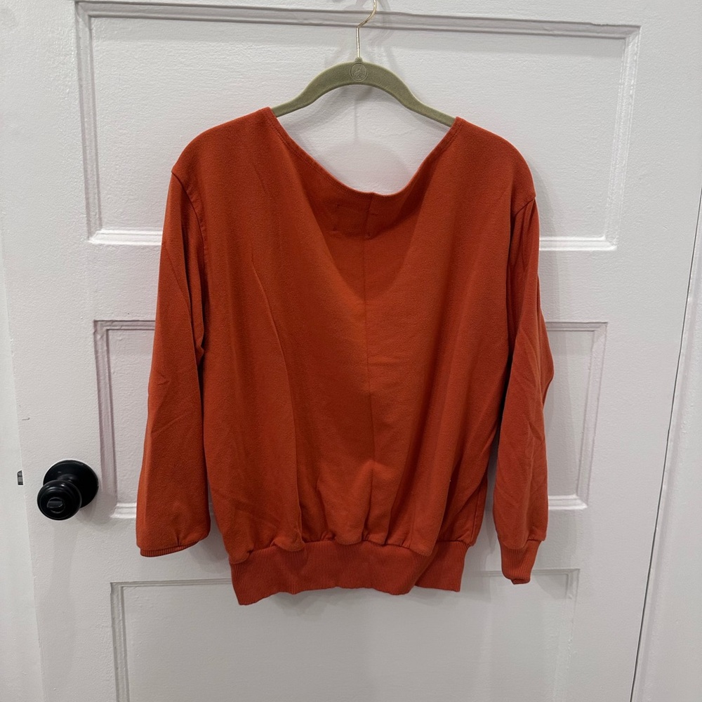 L'Agence Kimora Off-shoulder sweatshirt - Picture 6 of 6
